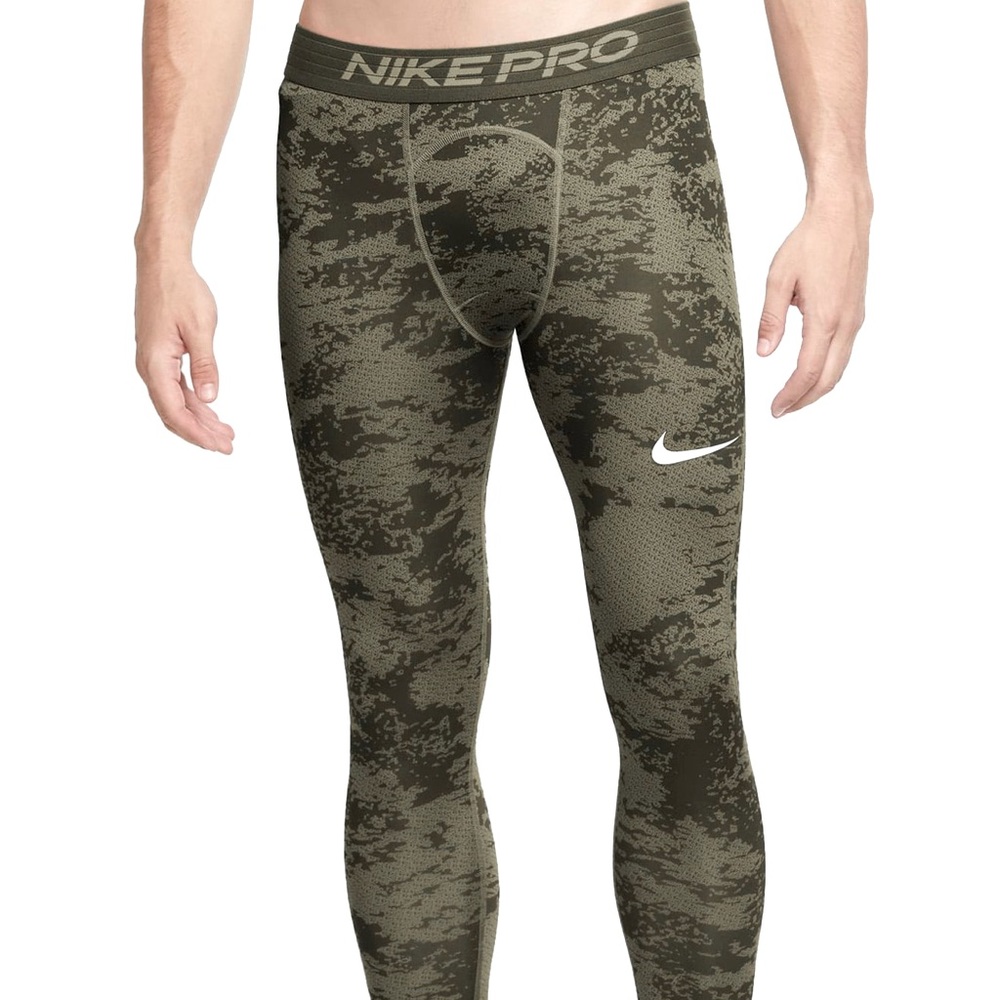 Mens Nike Pro Camo Tights
